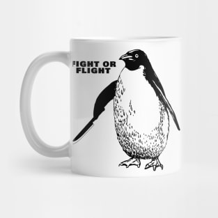 fight or flight Penguin Mug